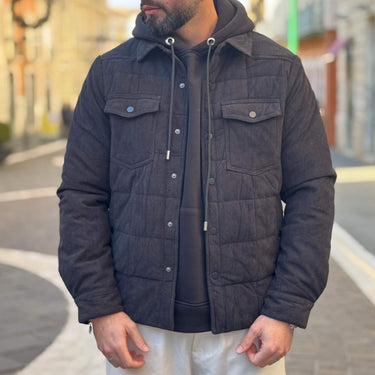 Giubbotto in velluto nero - FLAG STORE